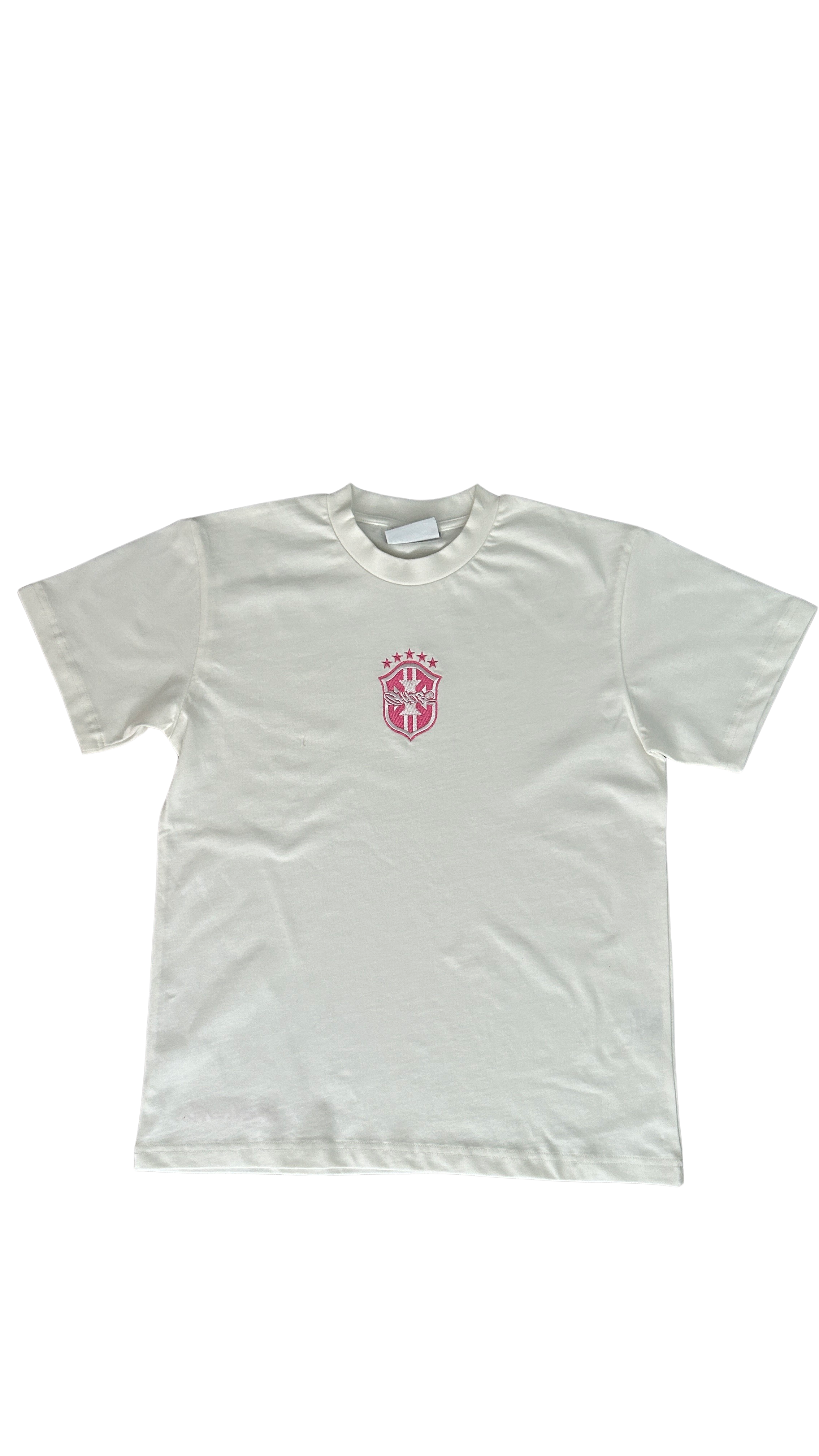white/pink chaiserão. T-Shirt