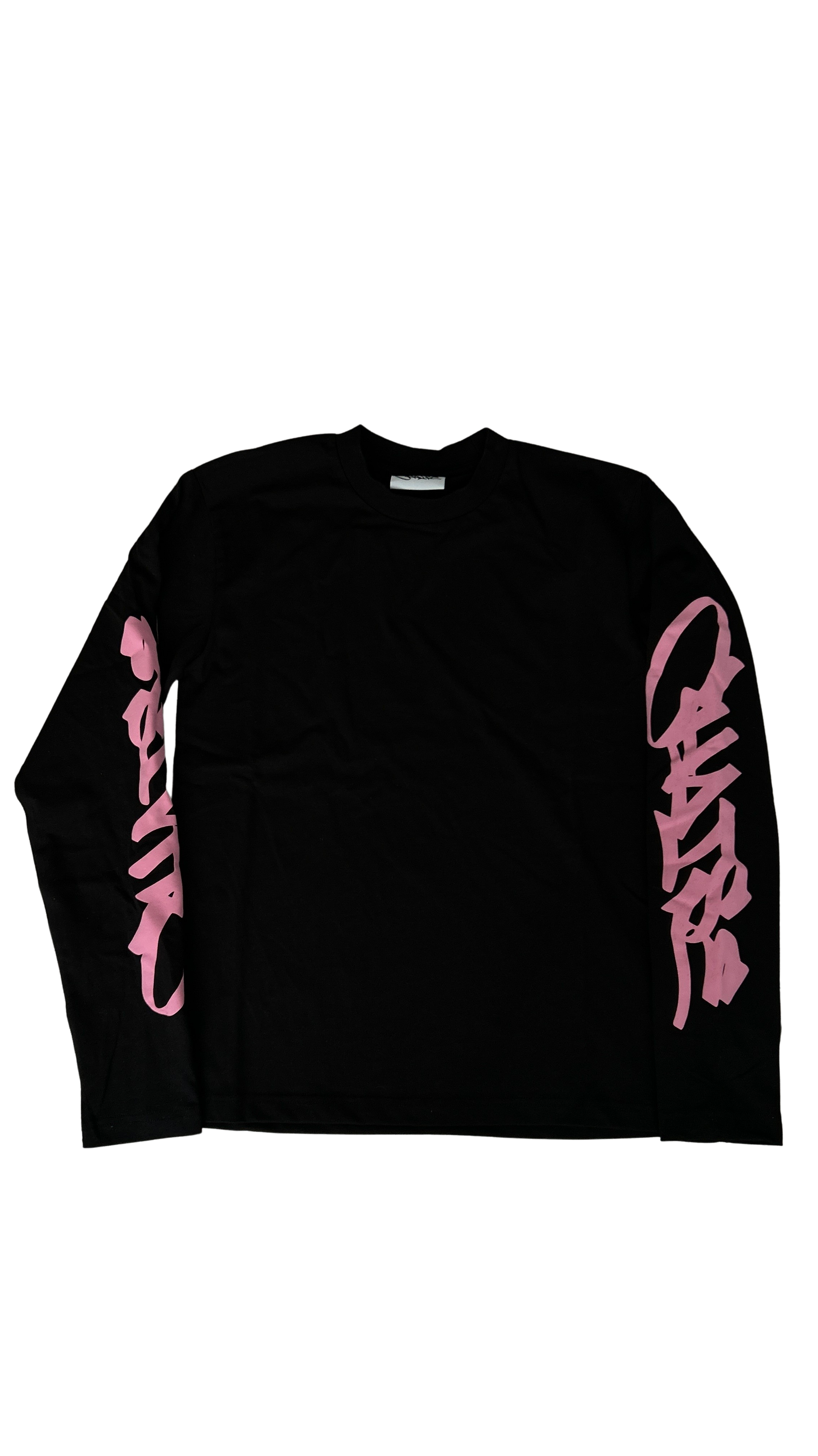 black/pink chaise longsleeve